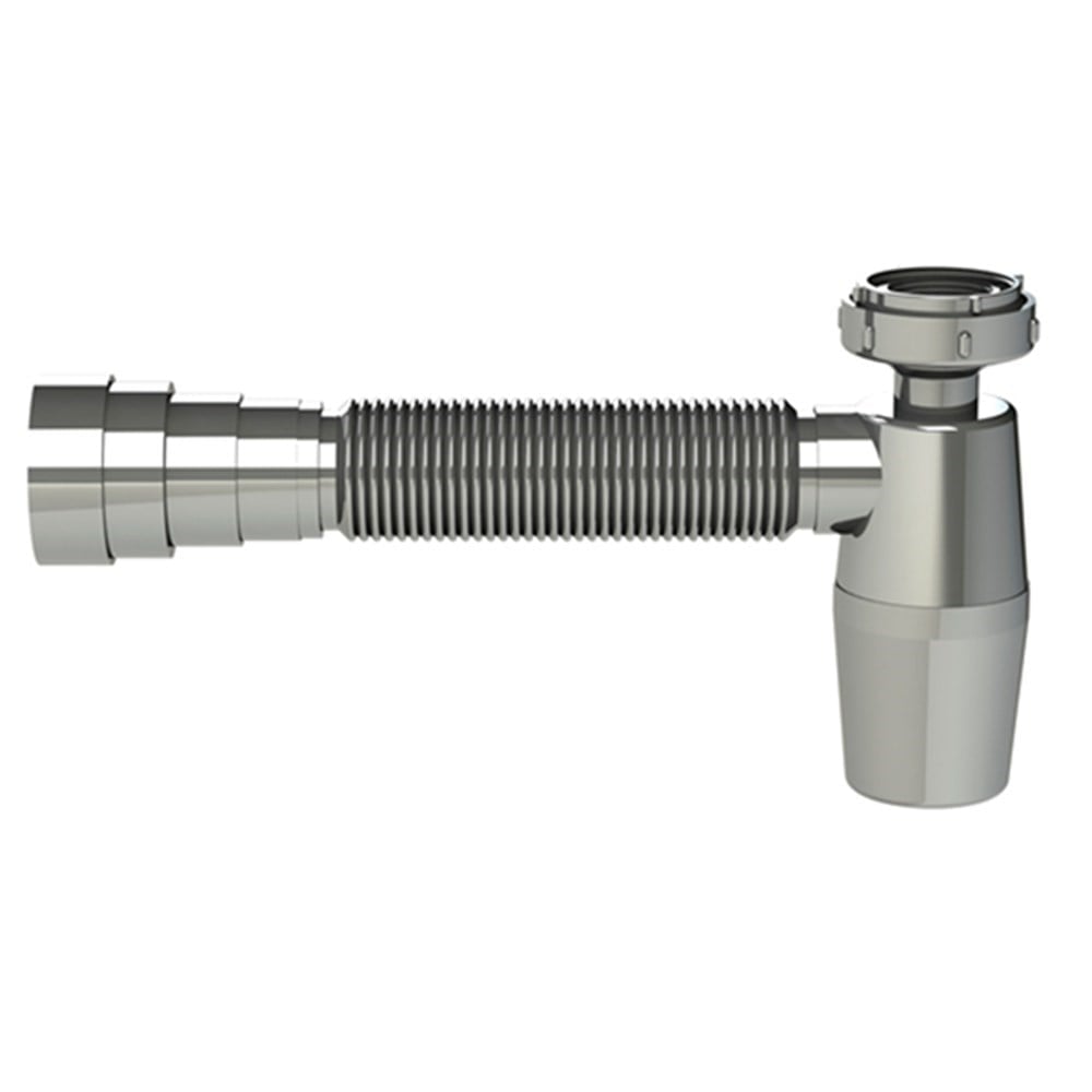 Sifão PVC Copo Flexível Valeplast Metalizado 01.090