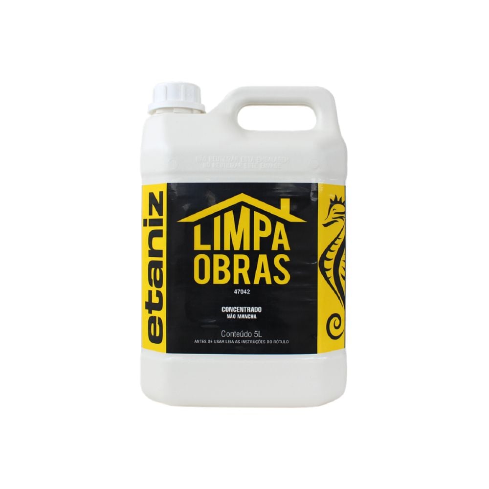 Limpa Obra Concentrado Etaniz 5 Litros | 47042