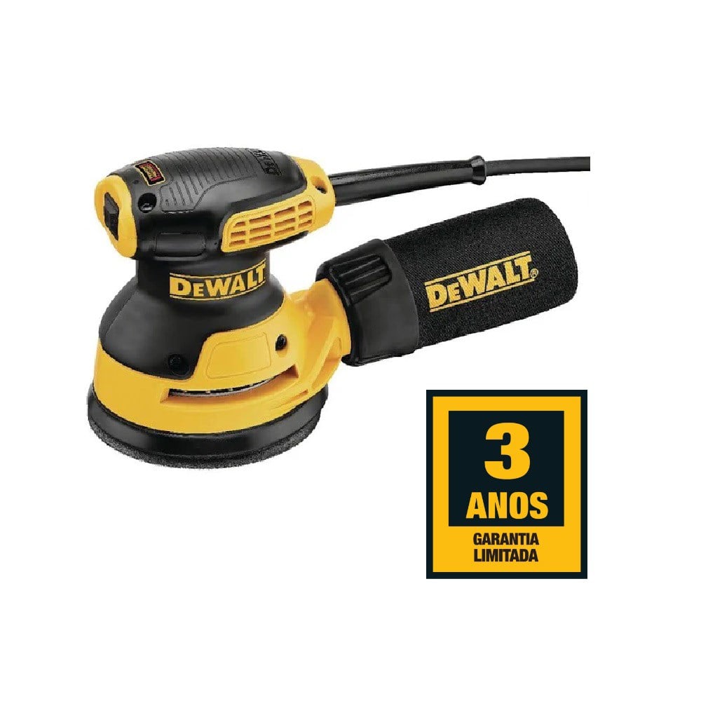 Lixadeira Roto Orbital Dewalt 280W 5" 220V 125mm | DWE6421B2