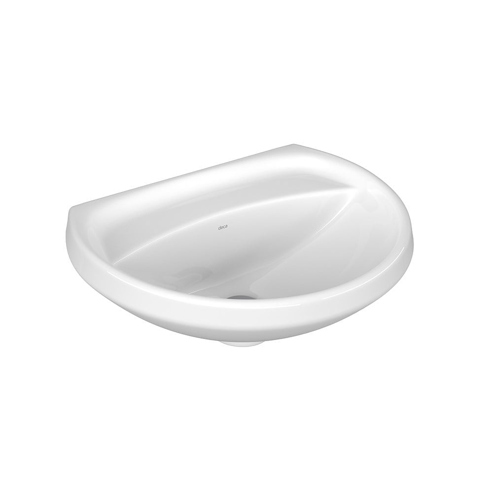 Lavatório Suspenso Louça Deca Ravena/Izy 45 X 36cm Branco L.915.17
